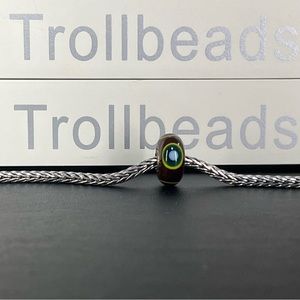 Trollbeads Retired Green Eye Bead- 61327